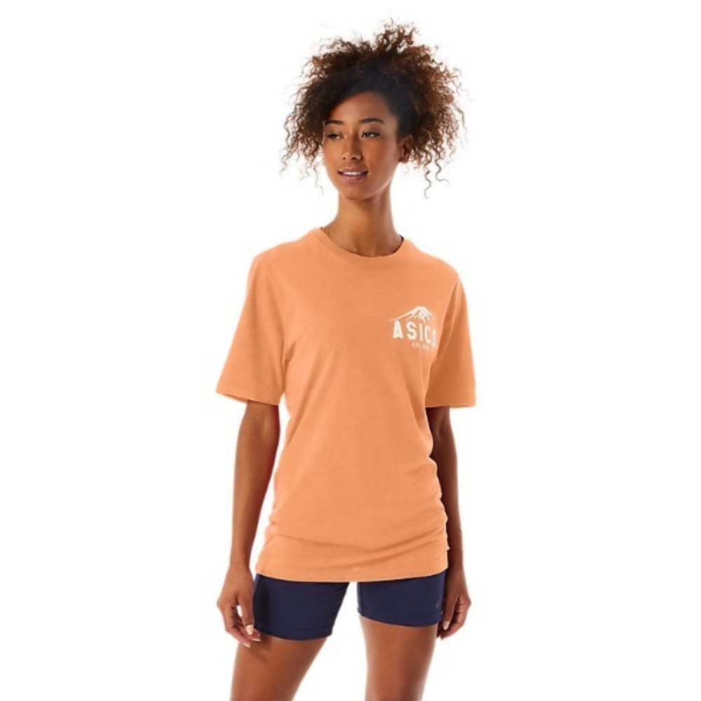ASICS® (Women's XL) FUJI 1977™ Graphic‎ Short-Sleeve T-Shirt in Summer Dunes